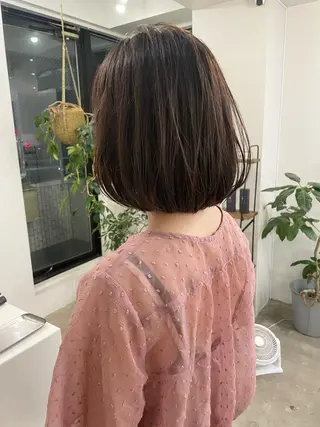 ショート カラー ボブ/ミニボブ/ 立河今日子のヘアスタイル