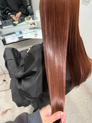 ロング AO所属・艶々ペールハイトーン 🫧🦋/YUINAのヘアスタイル