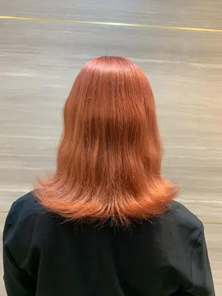 ミディアム カラー パーマ ヘアアレンジ メンズ キッズ ネイル マツエク・マツパ アイブロウ 🤍韓国風/艶髪🤍 鳥越美羽のヘアスタイル