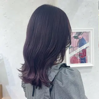 ミディアム 産休中2026.4月 復帰予定/野崎華代のヘアスタイル