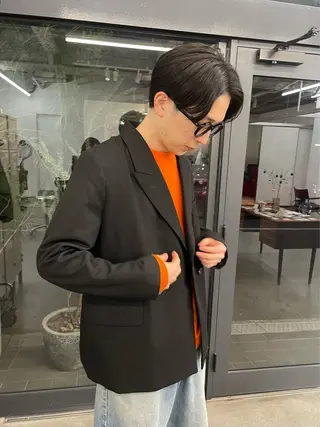 メンズ レイヤーパーマ、ボブ 小須田ゆあのヘアスタイル