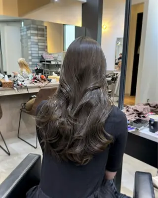 ロング 韓国ヘア🇰🇷 YUKINAのヘアスタイル