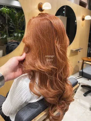 ロング カラー 🌈艶ハイトーン🌈 心を込めます🤝涼介のヘアスタイル