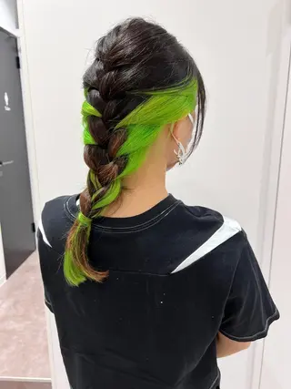 ミディアム カラー ally hairsalon所属・Emi .のヘアスタイル