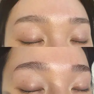 アイブロウ Lowen kahoのマツエク・マツパデザイン