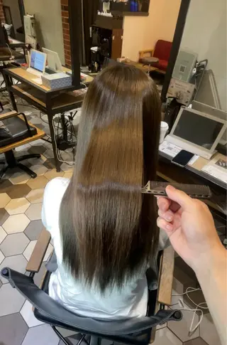 ロング レイヤーカット/髪質 改善/Hayatoのヘアスタイル