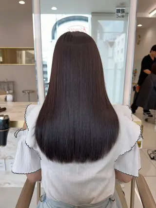 ロング カラー MAEUL luna所属・前髪顔周り/レイヤー 韓国/桔川恒のヘアスタイル