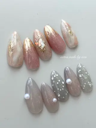 ネイル extranails /wax　azuのネイルデザイン