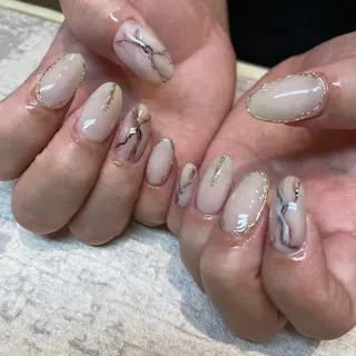 ネイル among アマン所属・lecoa_ kana／amongのネイルデザイン