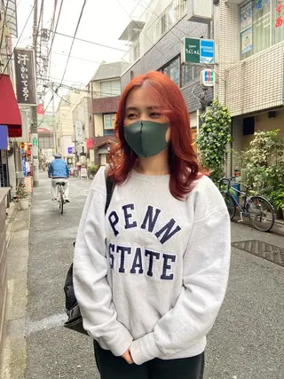 ミディアム 繭所属・宮前 俊平のヘアスタイル