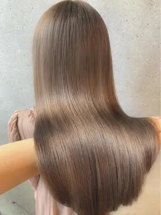 セミロング カラー SALOWIN原宿AROA店所属・顔まわり神カット✂︎ 齋藤雄大【表参道】のヘアスタイル