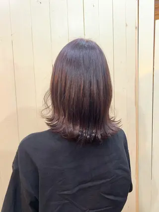 ミディアム カラー 🦋艶モテカラー/ヘ アセット🦋YURIのヘアスタイル