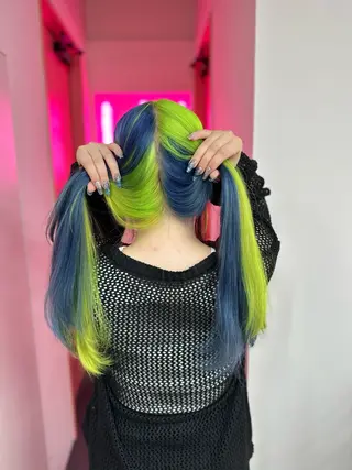 カラー ブリーチカラー 特化/MAHIROのヘアスタイル