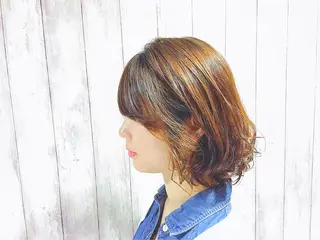 ショート ミディアム パーマ boutique misakiのヘアスタイル