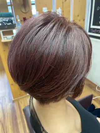 ショート カラー 後藤 健史のヘアスタイル