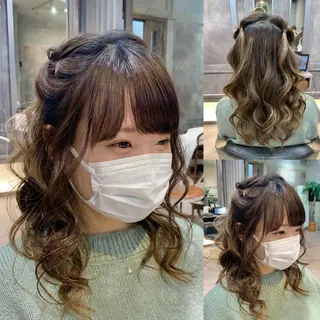 ヘアアレンジ KISS SWAN所属・B E C H I C O〔べち子〕のヘアスタイル