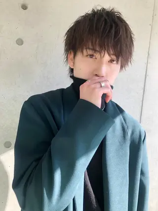 カラー メンズ 🔥札幌No.1🥇 パーマ特化美容師🔥のヘアスタイル