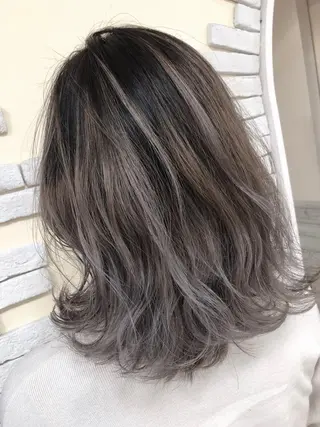 ミディアム カラー ヘアアレンジ 🌟イメチェン美容師 🌟清水 大輝のヘアスタイル