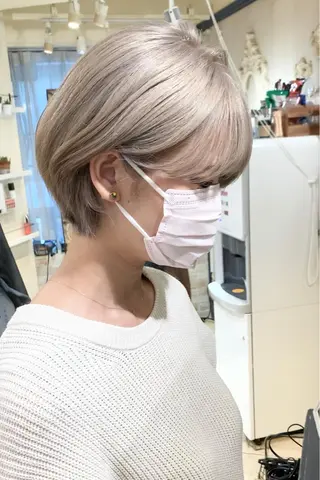 ショート カラー パーマ ヘアアレンジ メンズ キッズ ネイル マツエク・マツパ アイブロウ 🦕ウルフカット 🦕ａｋｉｈｏのヘアスタイル