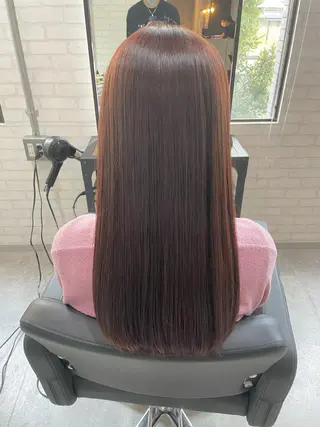 ロング 縮毛矯正💎髪質改善 レイヤー✨山内健太郎のヘアスタイル