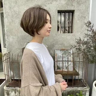 ショート カラー 西本 綾華の眉毛・アイブロウイメージ