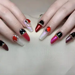 ネイル Z.Nail_ 長さだし練習専用のネイルデザイン