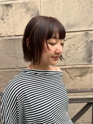 ショート ヘアアレンジ 渡邉 舞のヘアスタイル