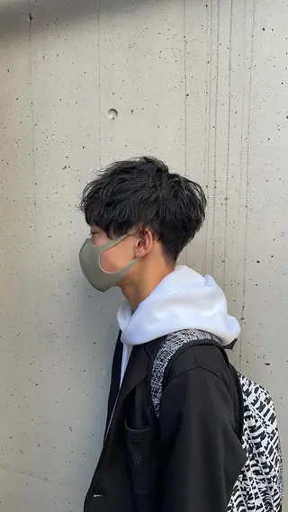 ショート HACO所属・メンズ特化美容師 ‼️　永留　卓己のヘアスタイル