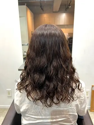 パーマ 【arc】 佐藤未希穂/レイヤーのヘアスタイル