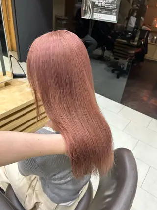 ロング カット🇰🇷毛流れ パーマ/ジュンエイのヘアスタイル