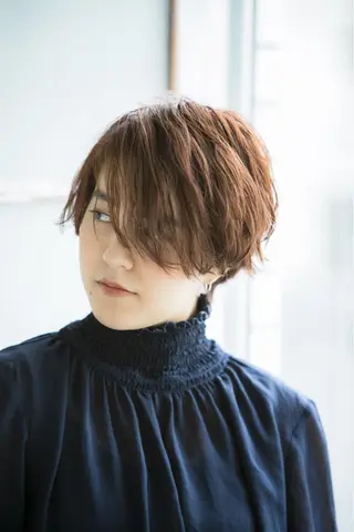 ショート カラー パーマ Blossom大塚 ディレクター永野のヘアスタイル