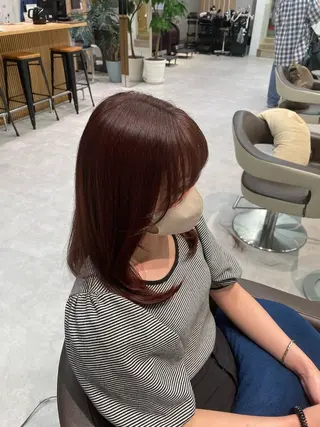 カラー ピンクカラー🎀/ ミルクティー🍼花音のヘアスタイル