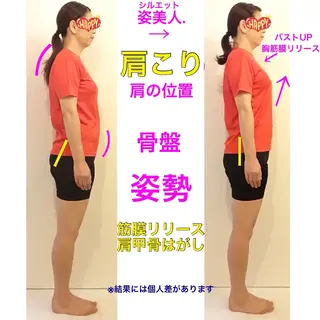 筋膜整体＆小顔矯正 　姿美人.シルエットのエステ・リラクイメージ