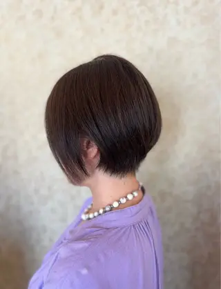 ショート カラー Calbari 中田 莉紗/奥州市水沢のヘアスタイル