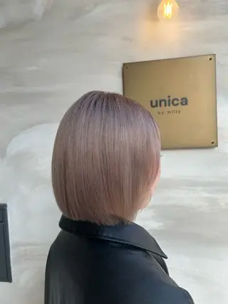 ショート unica by milly 【緑地公園】所属・大野 優希のヘアスタイル