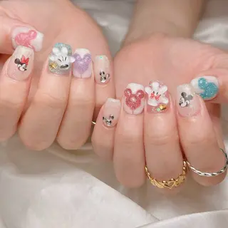 ネイル junna のぞいてねのネイルデザイン