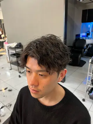 パーマ メンズ パーマ特化美容師 茂木広幸のヘアスタイル