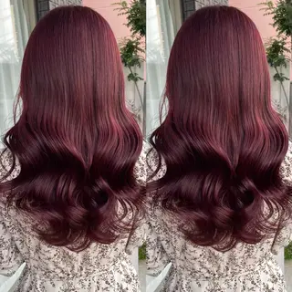 セミロング カラー kana ブリーチなしカラー✨のヘアスタイル