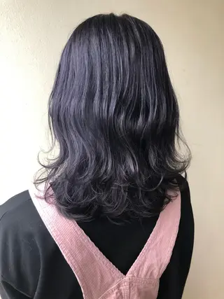 ミディアム カラー ヘアアレンジ 🌻韓国風ヘア🌻 ✨🌷ナナコ🌷のヘアスタイル