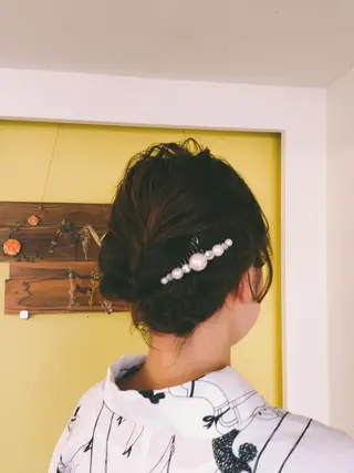 ミディアム ヘアアレンジ camillahair所属・ITO YUKIのヘアスタイル