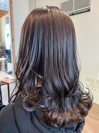 ロング カラー 関口 友行のヘアスタイル