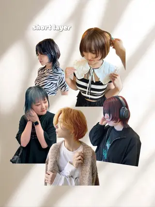 ショート kivi 【キヴィ】所属・似合わせカット Rinka🌻のヘアスタイル