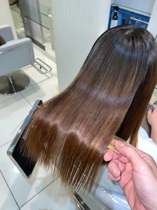 ロング ✨髪を傷ませない✨ 吉田ひじりのヘアスタイル