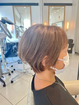 ショート カラー Men's hair salon First 中百舌鳥店所属・First なかもず 店 YUKIのヘアスタイル