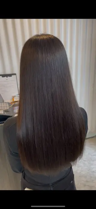 ロング カラー Pas de plan所属・パドゥプロン あんずのヘアスタイル