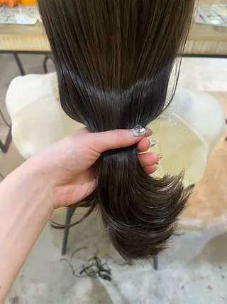 ミディアム カラー カラーモデル募集🦕 mikuのヘアスタイル