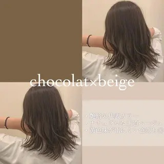 ミディアム カラー レイヤー/艶髪 🇰🇷Ryotaのヘアスタイル