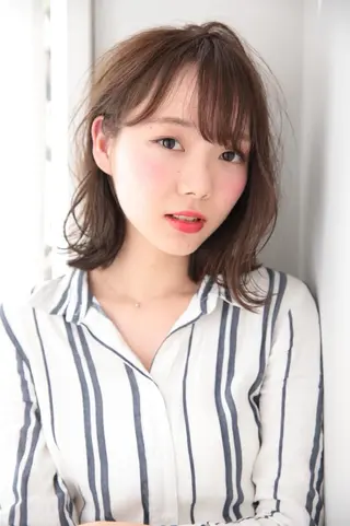 ショート カラー パーマ 山下 直人のヘアスタイル