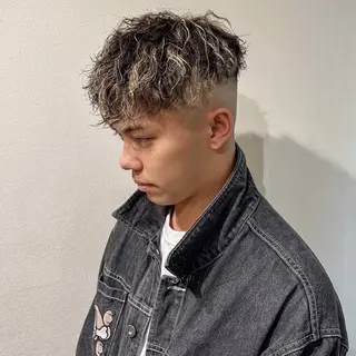 パーマ メンズ メンズ特化🏹カット パーマ/チヒロ🤍のヘアスタイル