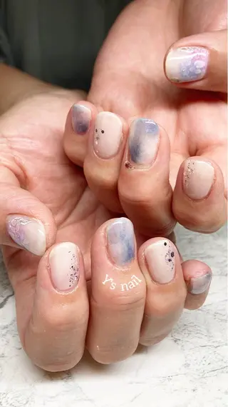 ネイル 手書きが得意🖌️ Y’s  nailのネイルデザイン